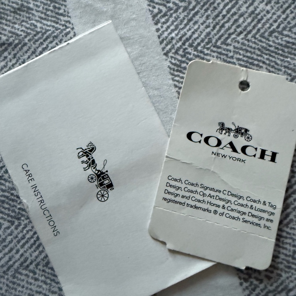 Coach Denim Backpack - Picture 8 of 12